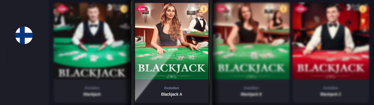 Blackjack online-kasinolla live-jälleenmyyjän kanssa Parhaat online-Blackjack-pelitarjoukset suomalaisten nettikasinoissa